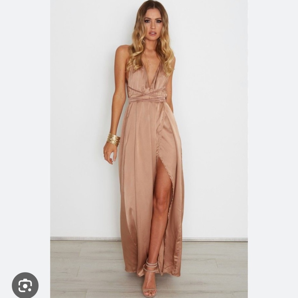 White Fox Boutique Akela Maxi Dress - Picture 2 of 12
